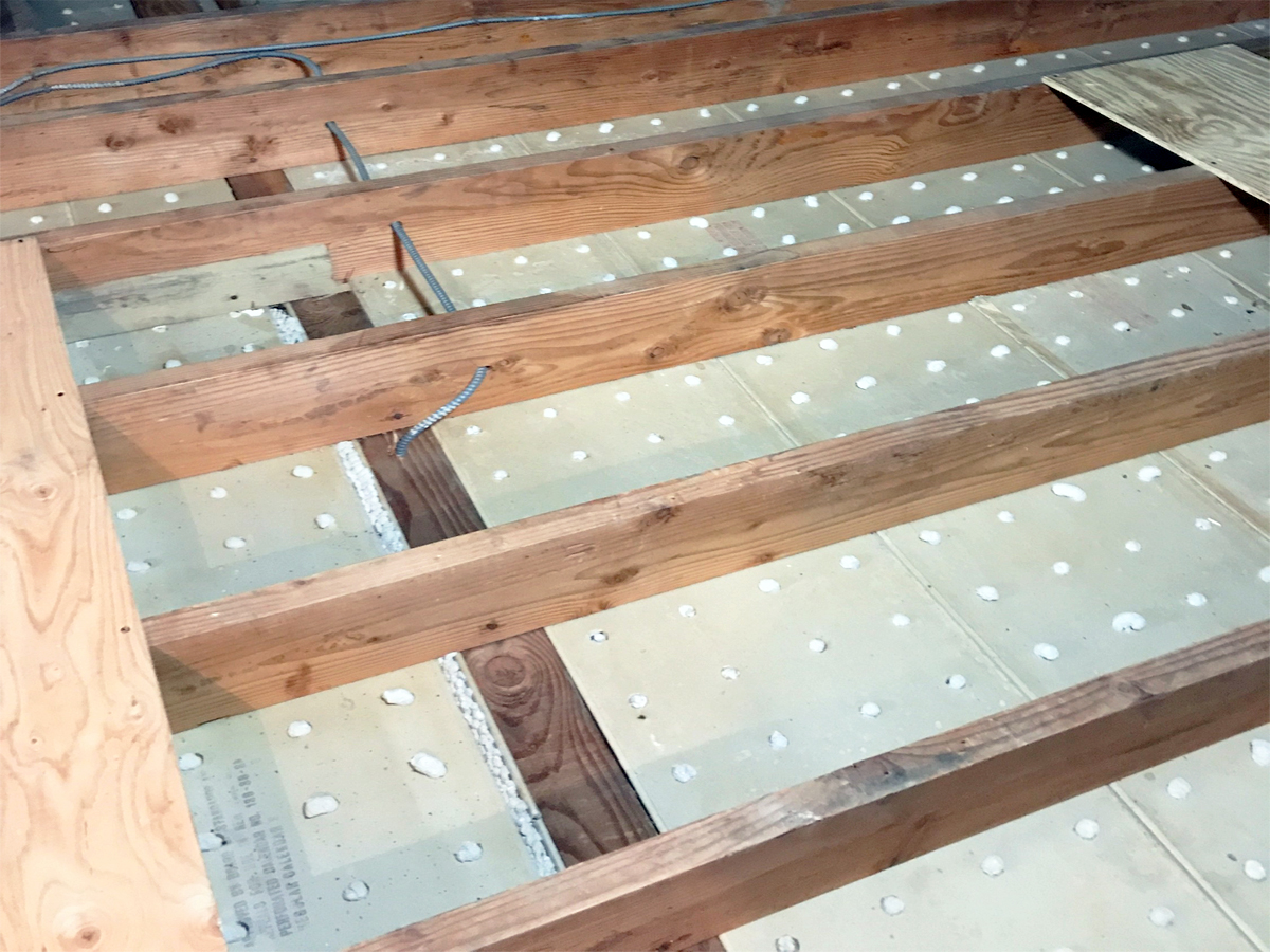HEPA vacuum decontamination of attic after bat guano removal
