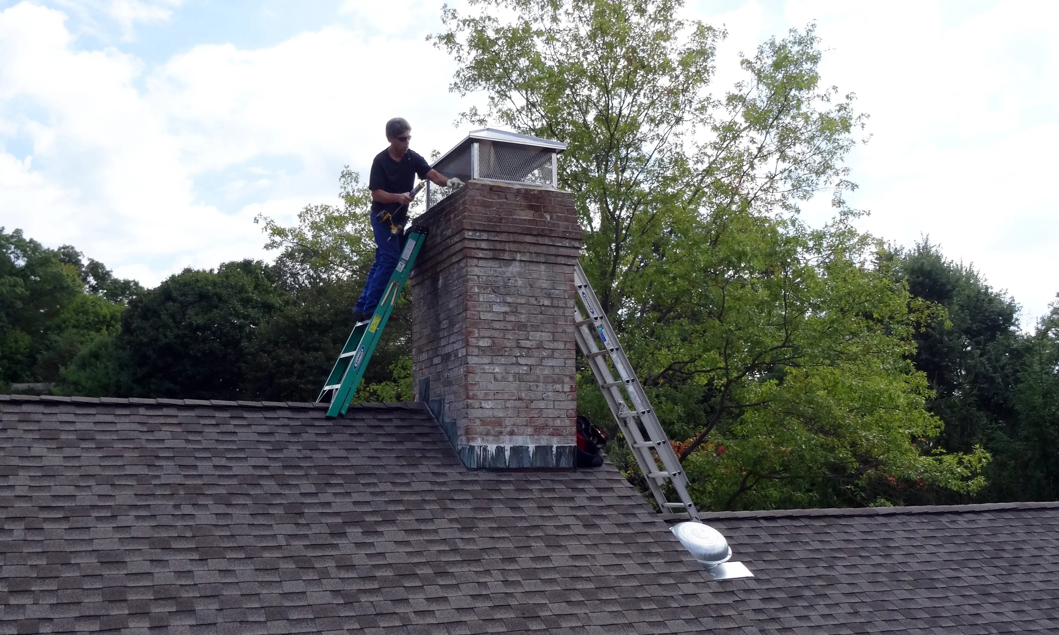 Chimney cap installed in Fairfield County