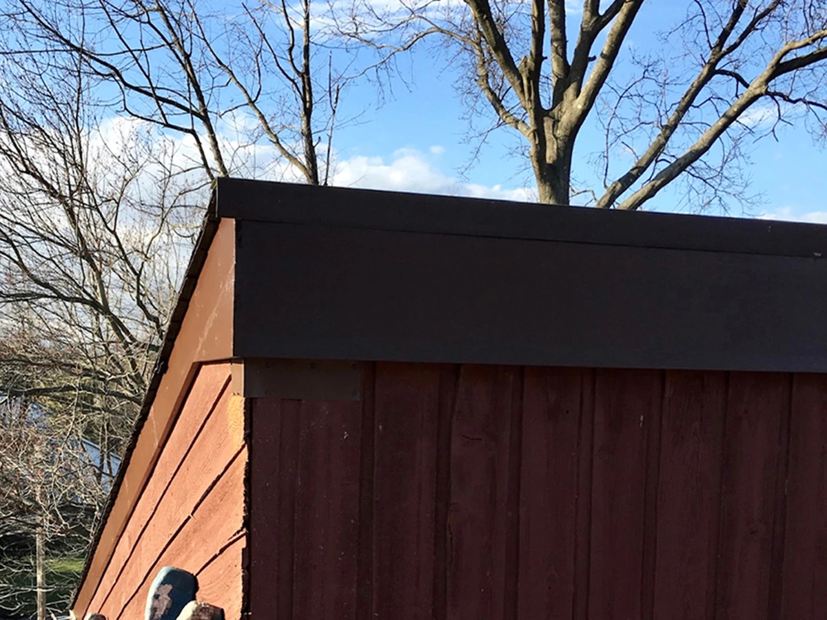 Painted and repaired