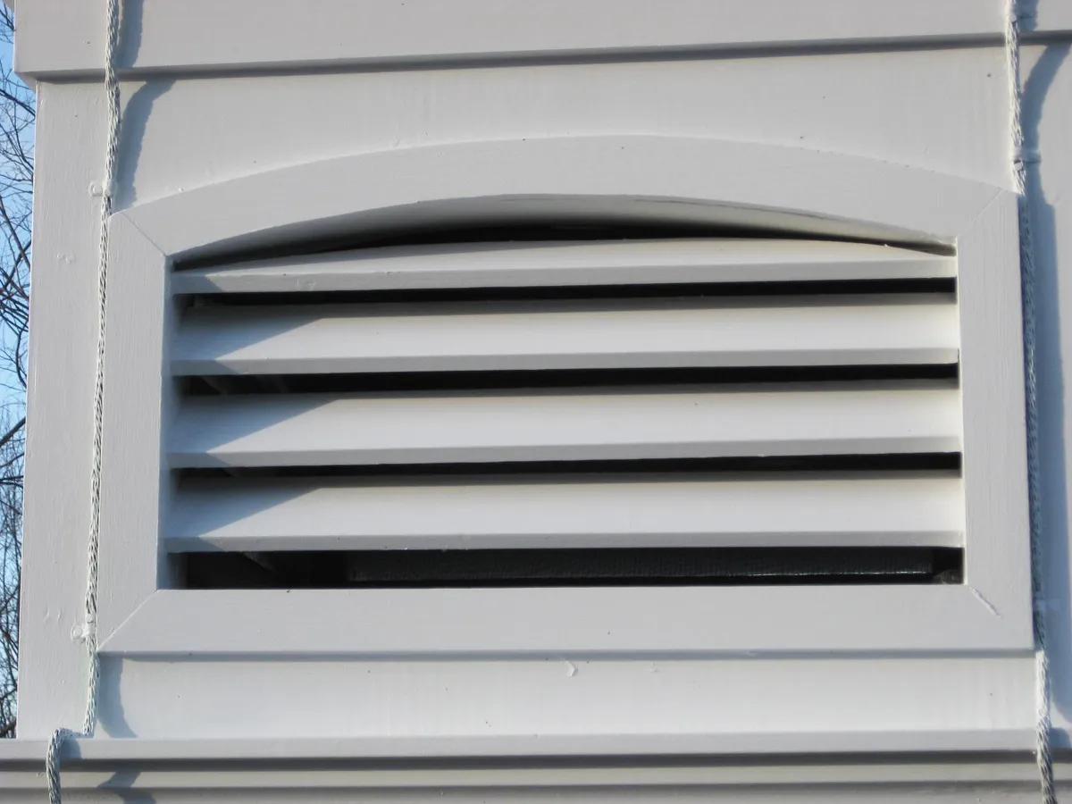 Cupola vent screening before
